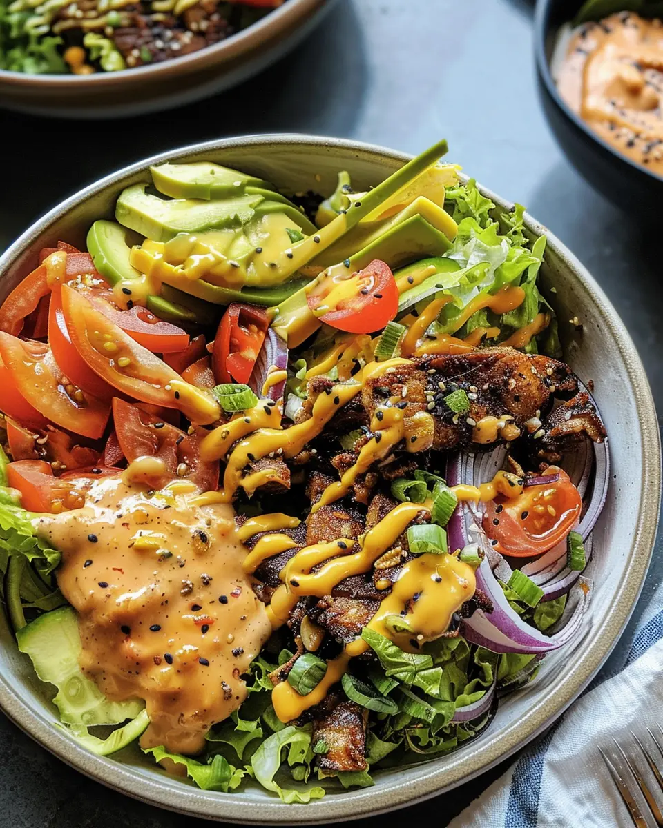 Chipotle Ranch Burger Bowls: An Easy Twist on a Classic Meal