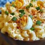Deviled Egg Macaroni Salad