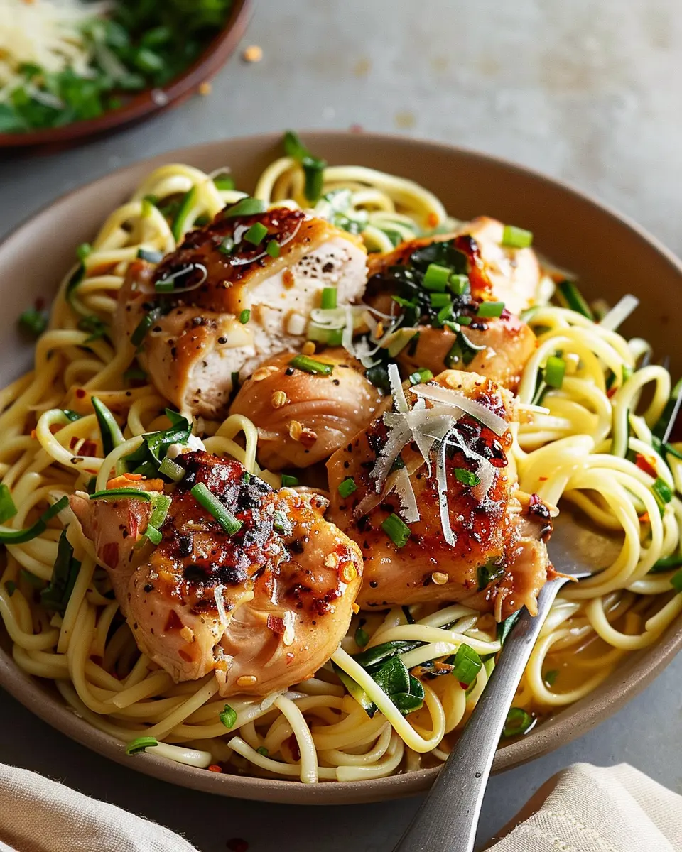 Lazy Garlic Chicken: The Easy Recipe for Butter Noodles Bliss