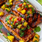 Easy Teriyaki Salmon with Mango Salsa