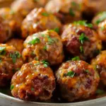 Classic Paula Deen Beef Sausage Balls