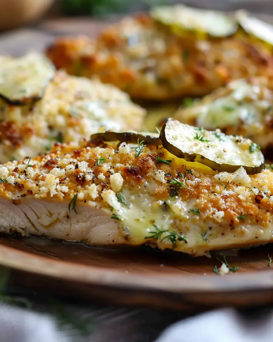Dill Pickle Parmesan Chicken: Juicy Flavor That Delights