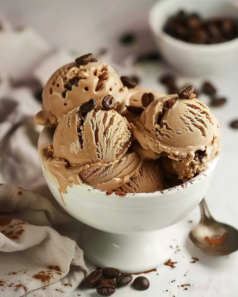 No-Churn Coffee Ice Cream: Indulgent Treat for Coffee Lovers