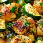 Easy Baked Chicken and Zucchini Recipe