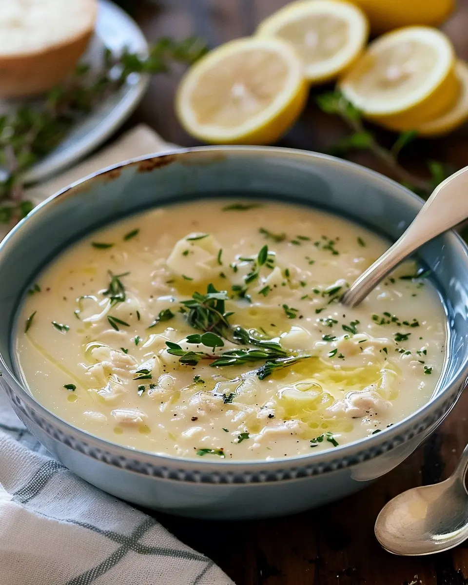 Avgolemono Soup: Easy Comfort Food for Cozy Evenings