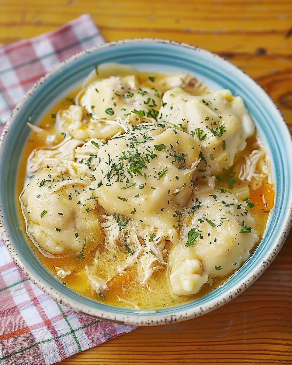 Chicken and Dumplings Delight: Easy Comfort Food for All