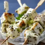sheep cheese skewers