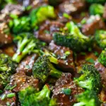 15-Minute Sheet Pan Beef and Broccoli