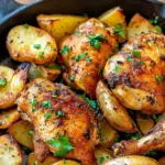 Garlic Butter Chicken and Potatoes
