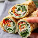 Cream Cheese & Veggie Roll-Up