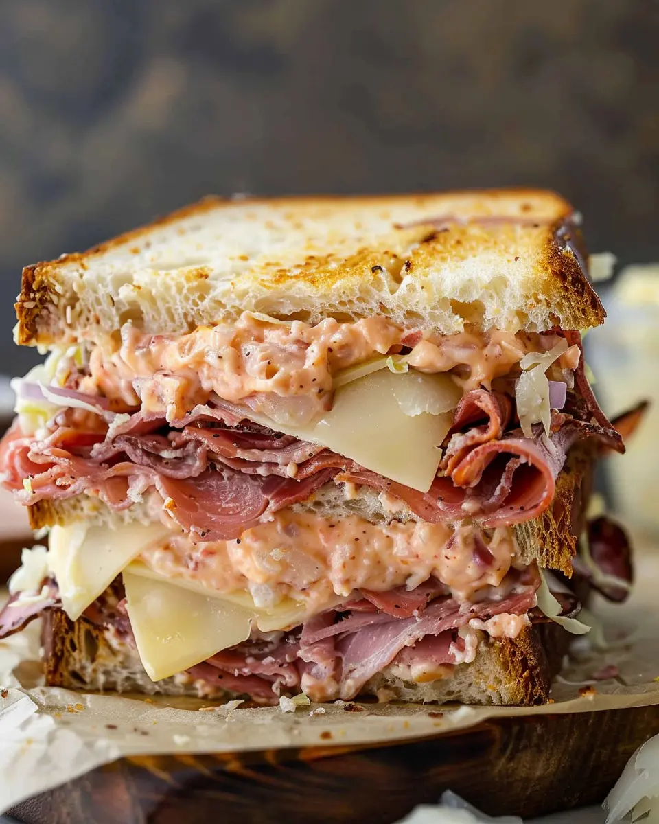 Reuben Sandwich Recipe: Indulgent Twist with Turkey Bacon and Chicken Ham