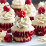 The Best White Chocolate Raspberry Cupcakes