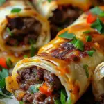 Keto Philly Cheesesteak Roll-Ups