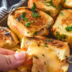 Hawaiian Roll Grilled Cheese Sliders