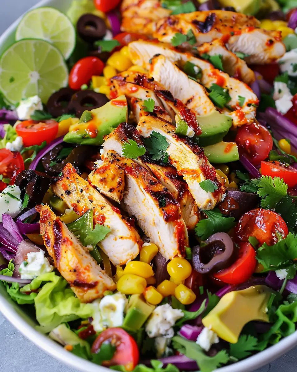 Southwest Chicken Salad: Easy, Flavorful Twist with Turkey Bacon