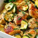 Easy Baked Chicken and Zucchini Recipe