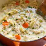 Creamy Chicken Noodle Soup