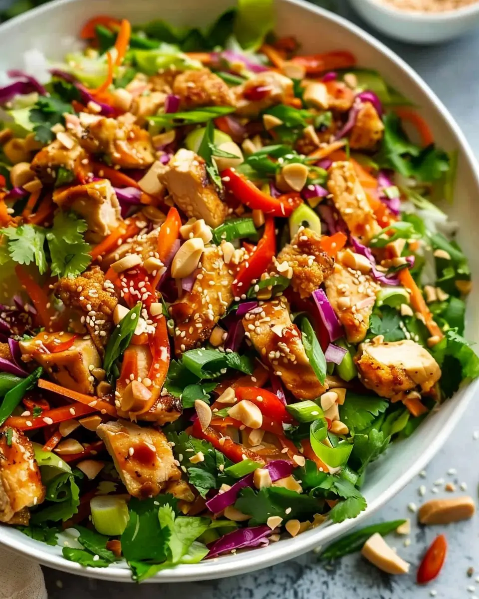 Asian Chicken Crunch Salad: A Fresh and Easy Twist for Home Cooks
