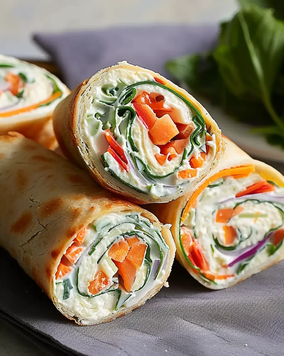 Cream Cheese Veggie Roll-Up: The Easy, Guilt-Free Snack You’ll Love