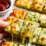 Cheesy Zucchini Breadsticks