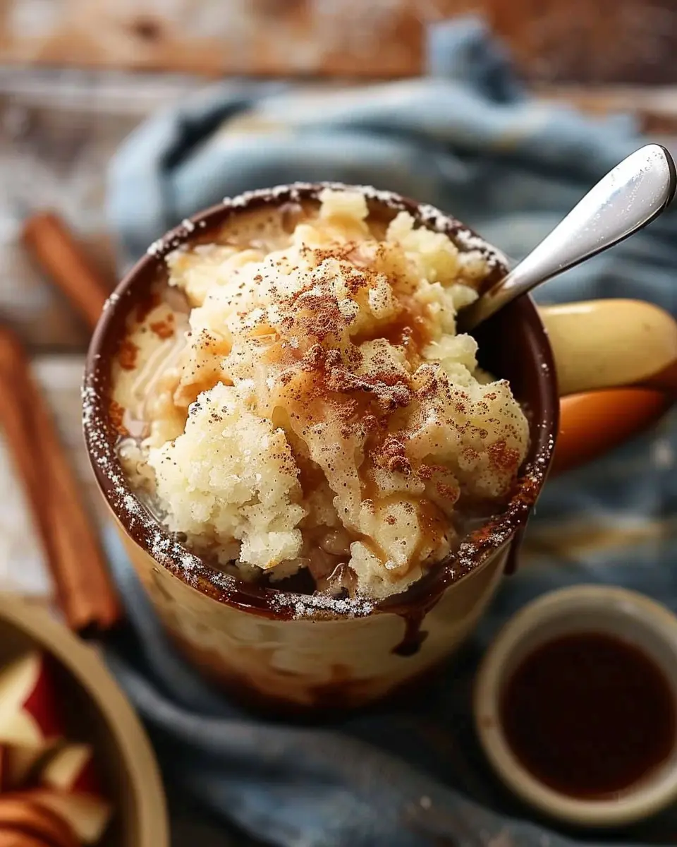 Apple Mug Cake Delight: Easy Recipe for Homemade Comfort