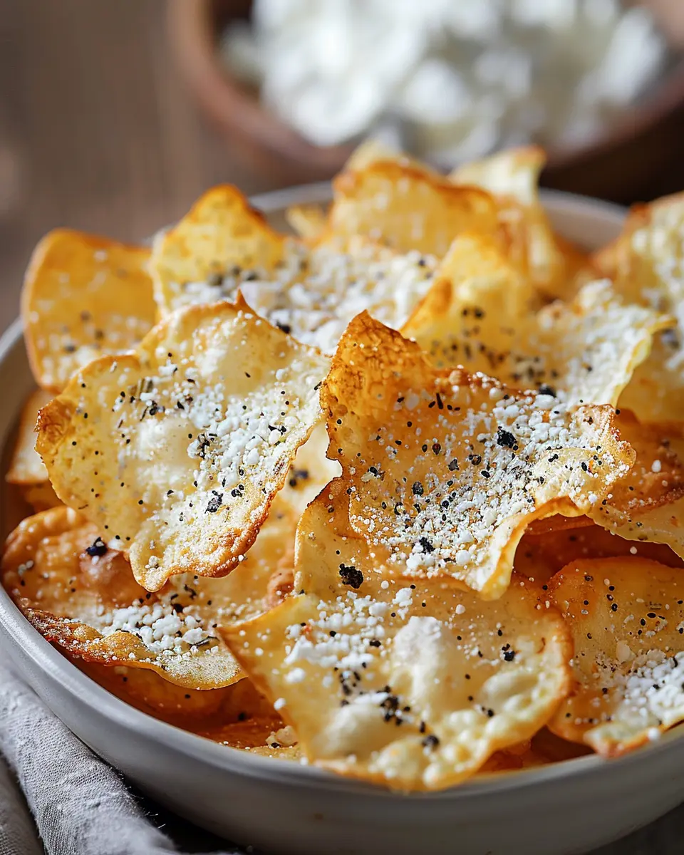 Cottage Cheese Chips: Easy and Irresistibly Crunchy Snack