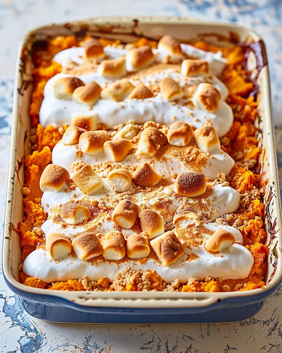 Sweet Potato Casserole With Marshmallows: The Best Comfort Dish