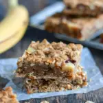 Easy Banana Oat Bars