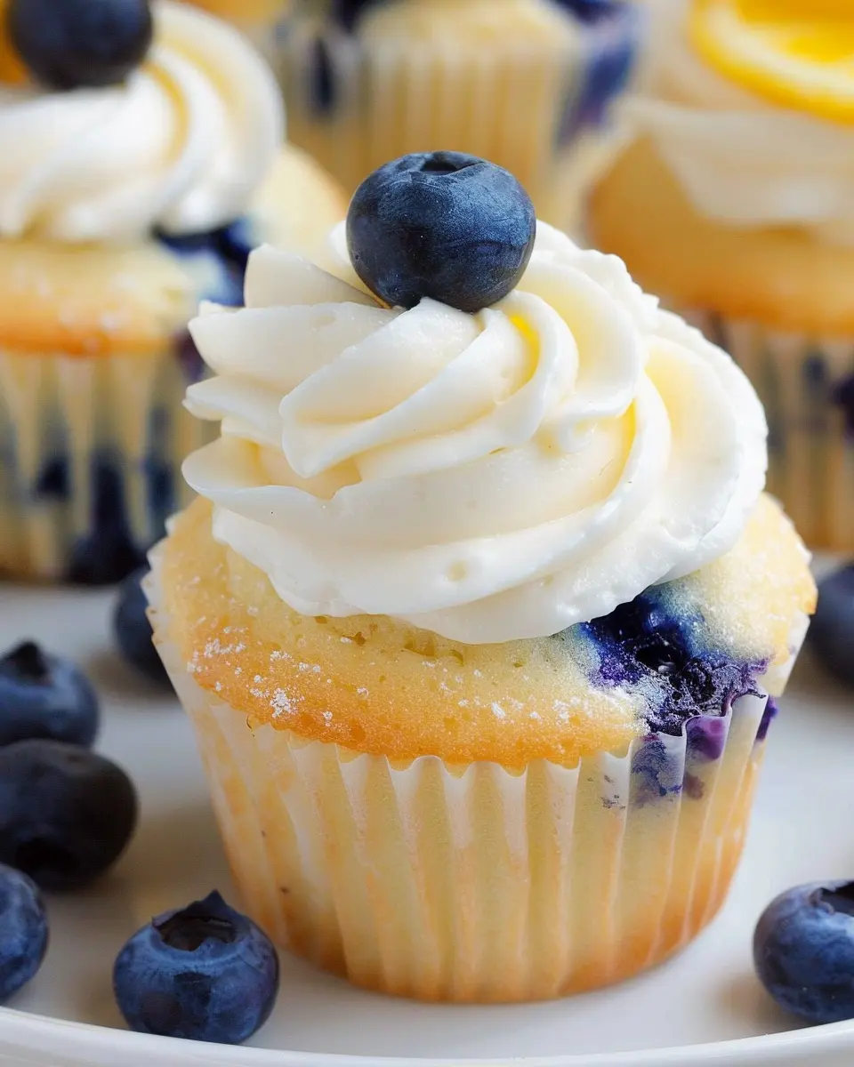 Lemon Blueberry Cupcakes: The Best Sweet Treat for Any Occasion