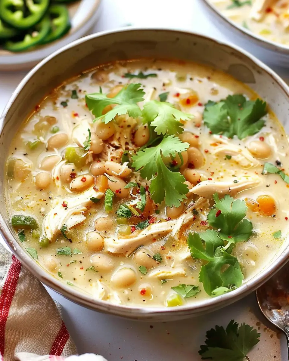 White Chicken Chili: Easy Comfort Food with Turkey Bacon Twist