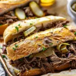 slow Cooker Italian Beef Sandwiches