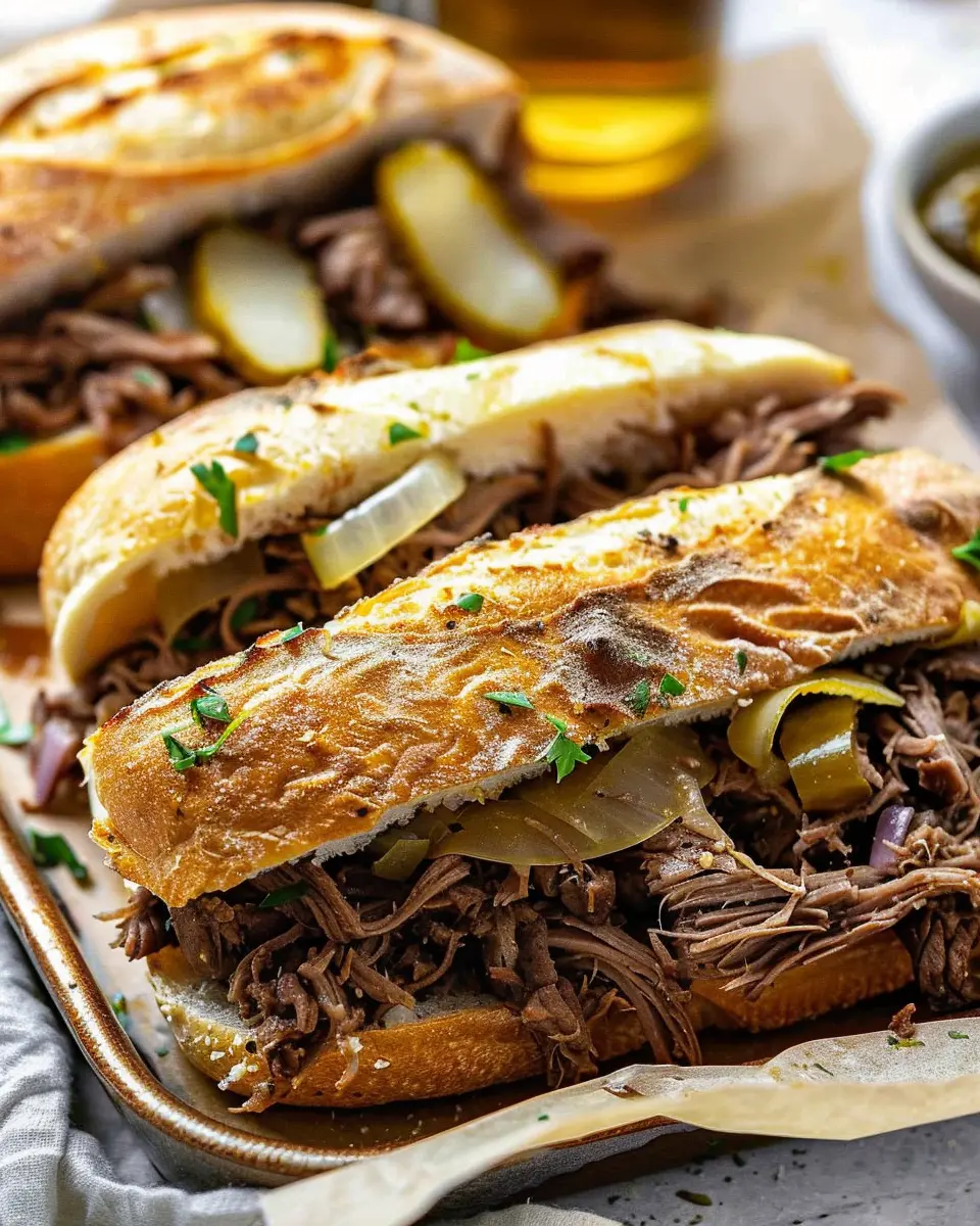 slow Cooker Italian Beef Sandwiches: Juicy and Easy to Make at Home