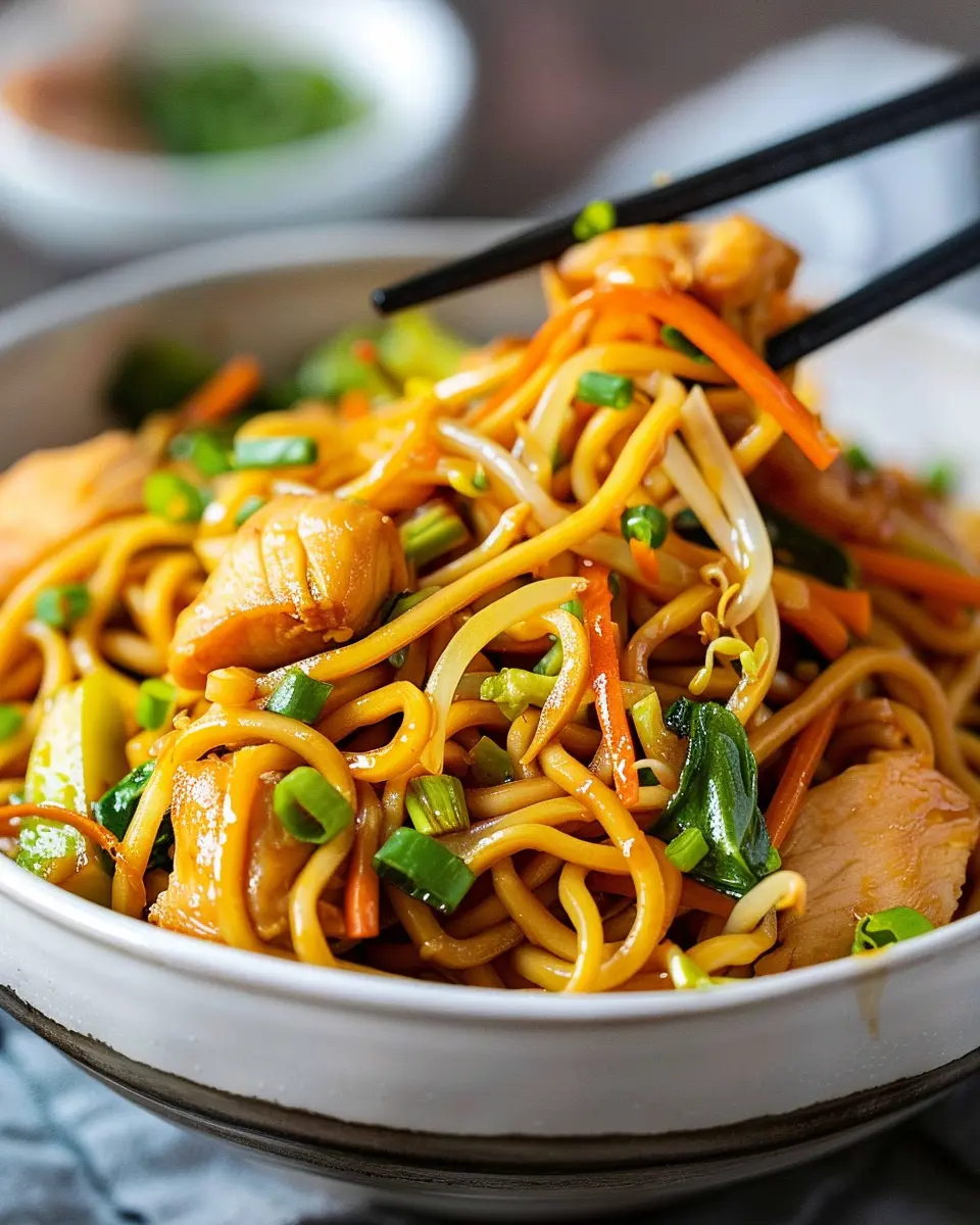Chicken Lo Mein: Easy Comfort Food for Homemade Delight
