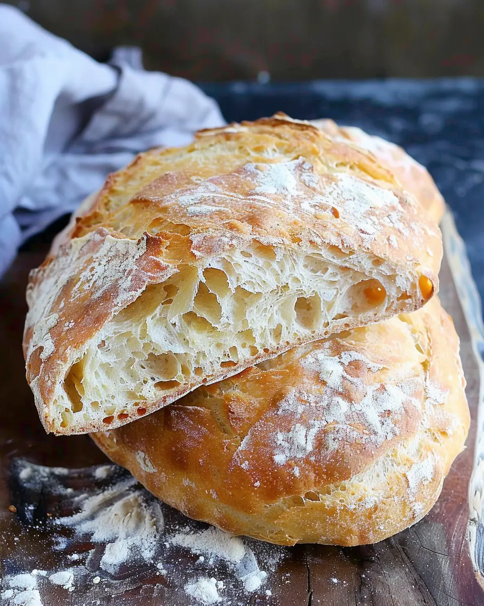 Rustic Italian Crusty Bread Recipe: The Best Homemade Delight