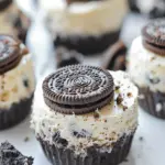 Mini Oreo Cheesecakes