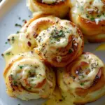 Savory Breakfast Rolls Drizzled With Bearnaise
