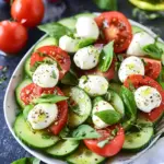 Cucumber Caprese Salad