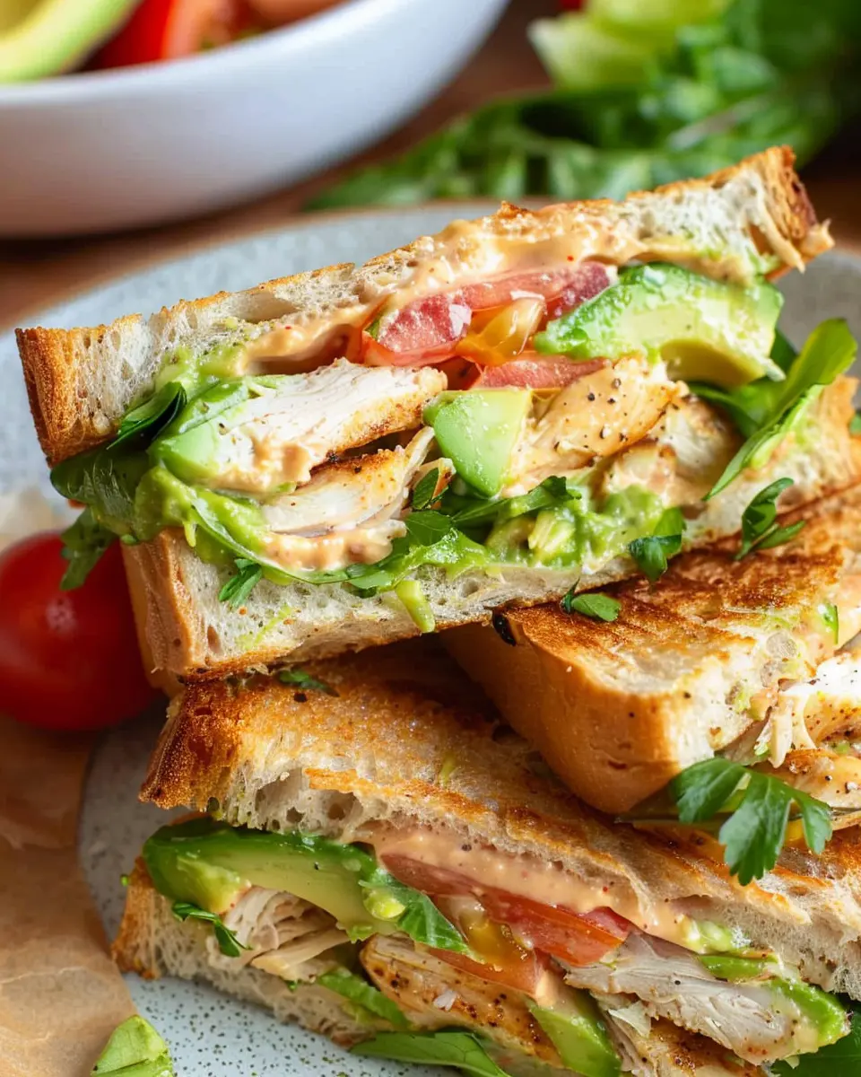Chipotle Chicken Avocado Melt: Easy Comfort Food Delight