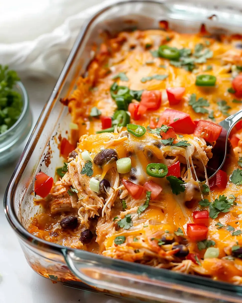 Easy Chicken Burrito Casserole: A Comforting Family Favorite