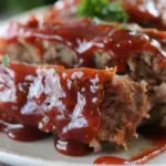 The Best Glazed Meatloaf