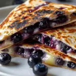 Blueberry Breakfast Quesadilla