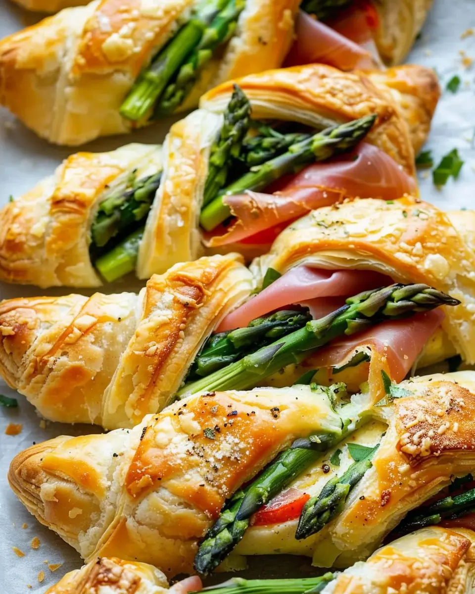Prosciutto Asparagus Puff Pastry Bundles: Easy Gourmet Delight
