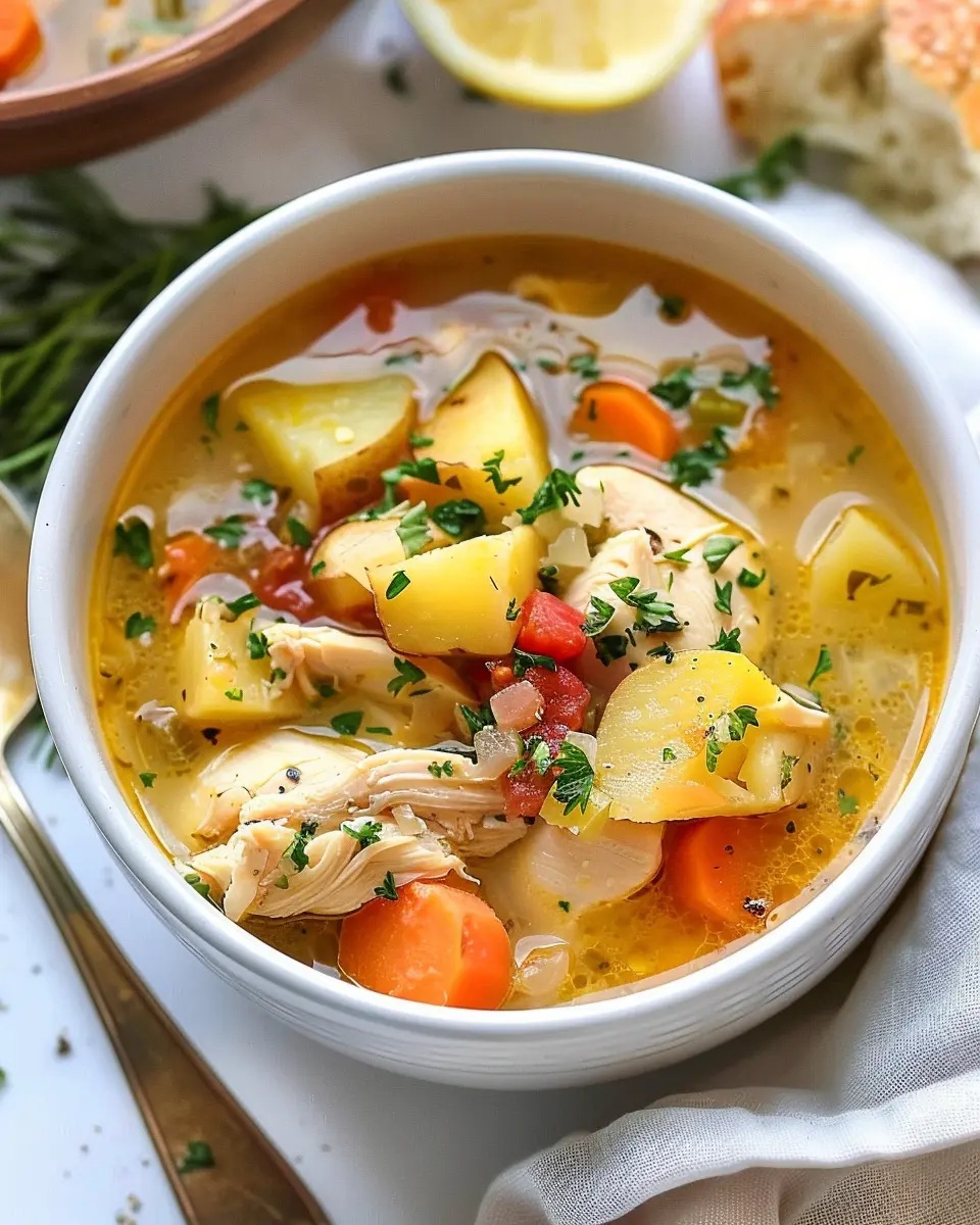 Simple Red Potato Chicken Soup: Easy Comfort Food for All