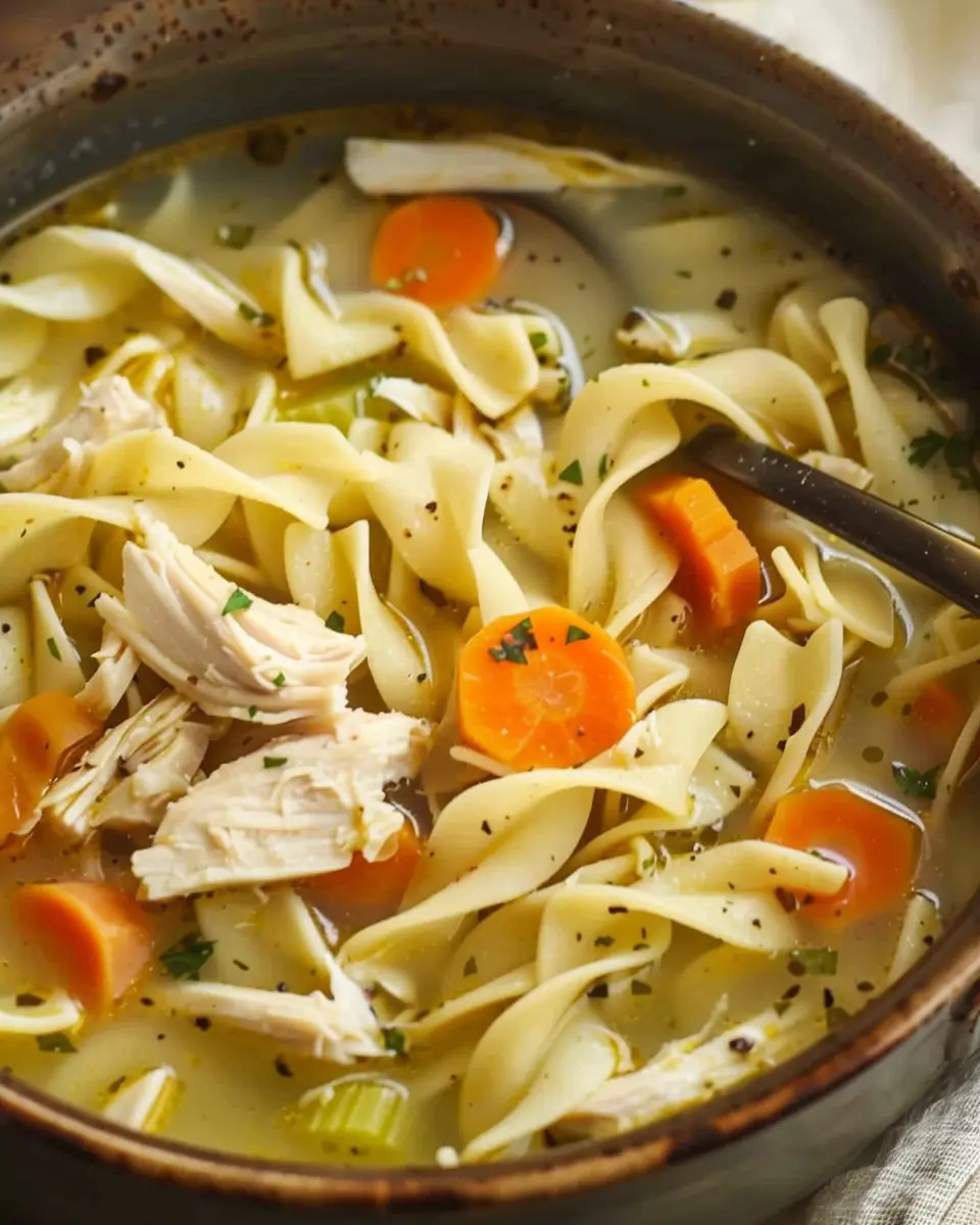 Homemade Chicken Noodle Soup: The Best Comfort Meal Reimagined