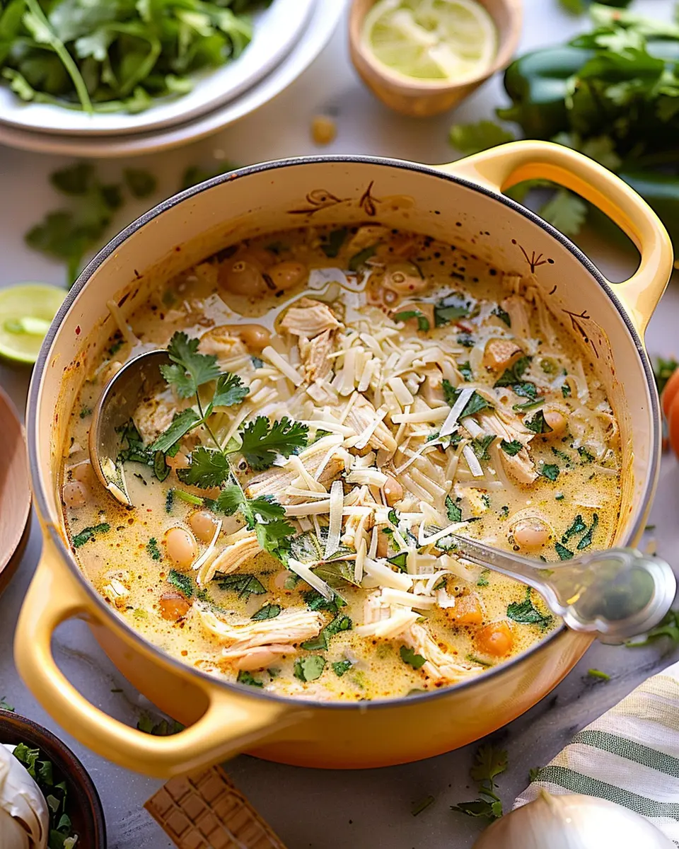 High Protein White Chicken Chili: Easy Comfort Food Delight