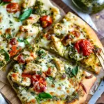 Pesto Chicken Flatbread