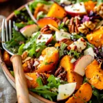 Fall Harvest Salad with Apple and Butternut Squash