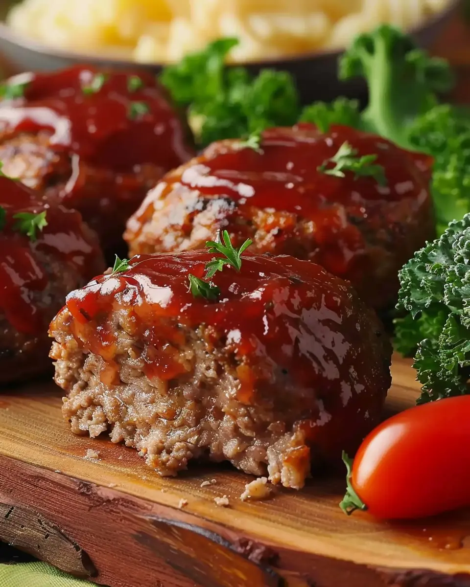 Mini Meatloaves with Turkey Bacon: A Juicy Family Favorite