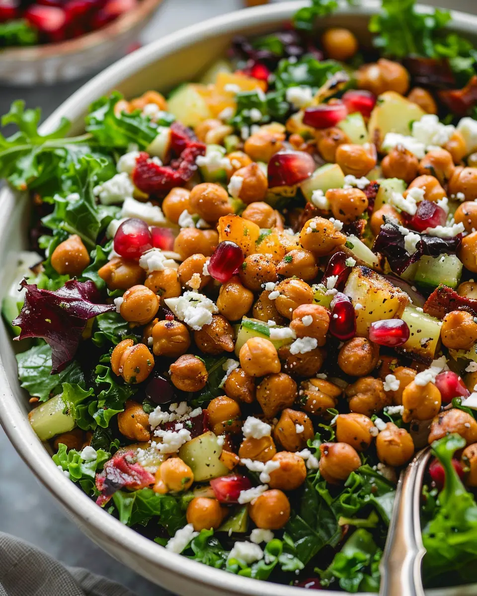 Roasted Chickpea Fall Salad: The Best Cozy Harvest Delight