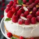 Raspberry Almond Cake